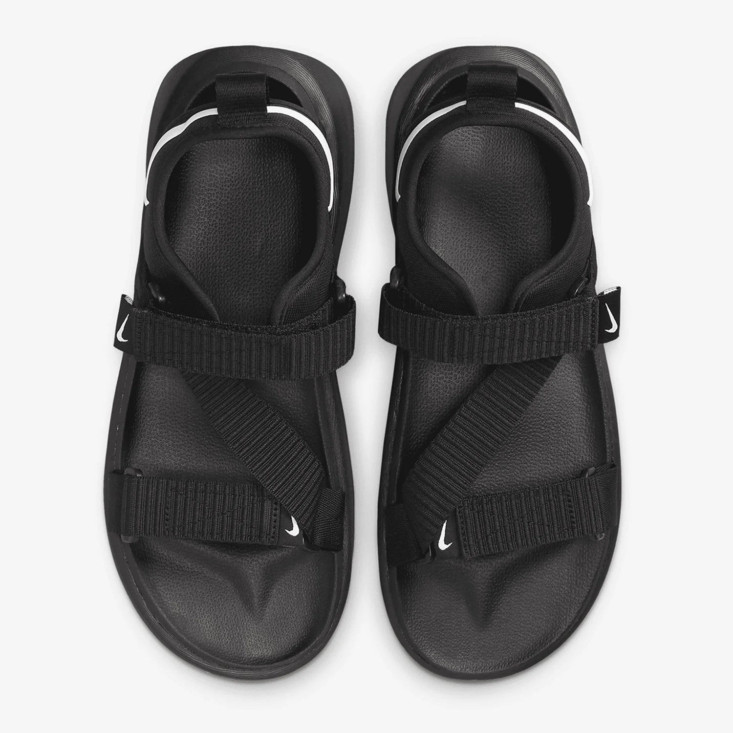 Sandales Plage Unisexe Velcro Respirantes DJ6605-001 | Noir – CLEVI Paris