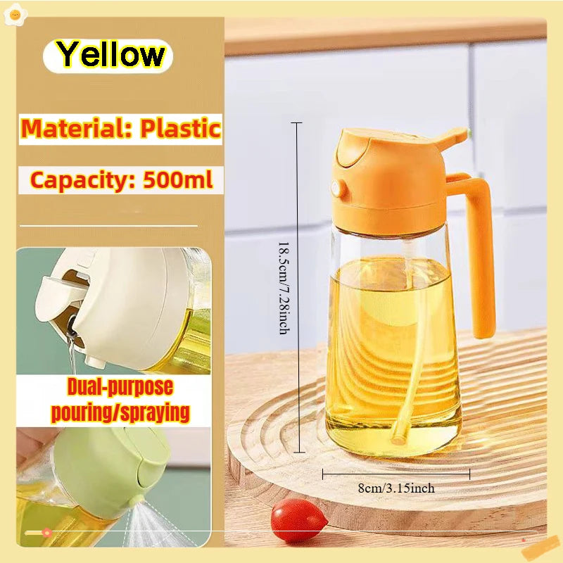 Vaporisateur d'Huile Cuisine BBQ | Spray Huile Plastique PE 200-500 ml – CLEVI Paris