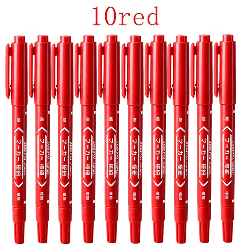 Set 10 Marqueurs Double Pointe Permanents – CLEVI Paris