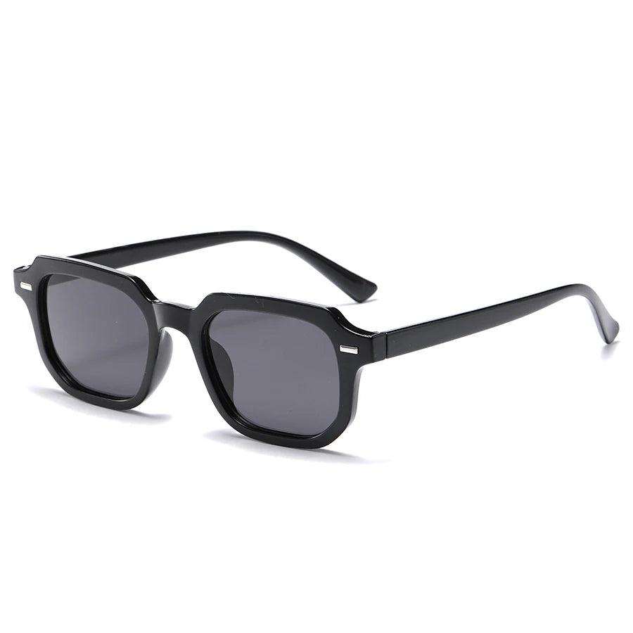 Lunettes de Soleil Carrées Homme Style Y2K Rivets Verres Dégradés 13110 – CLEVI Paris