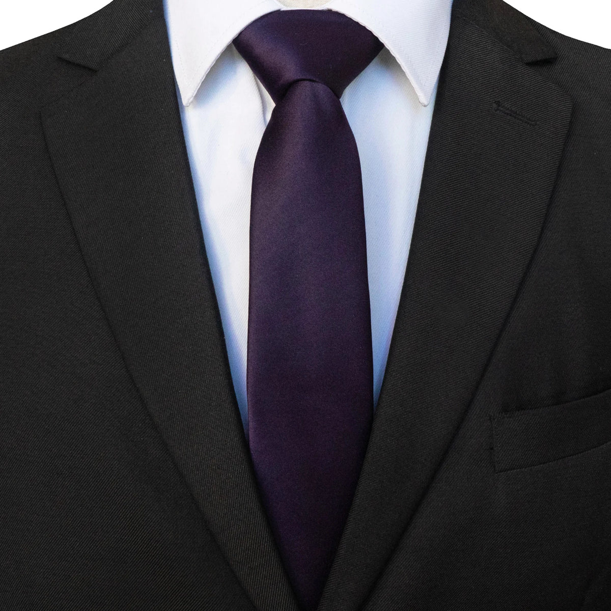 Cravate homme unie 6 cm – CLEVI Paris