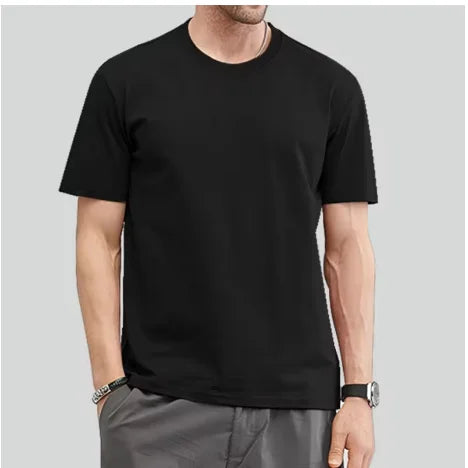 T-Shirt Homme Imprimé Italia 100% Coton – Loose Fit, Col Rond, Manches Courtes