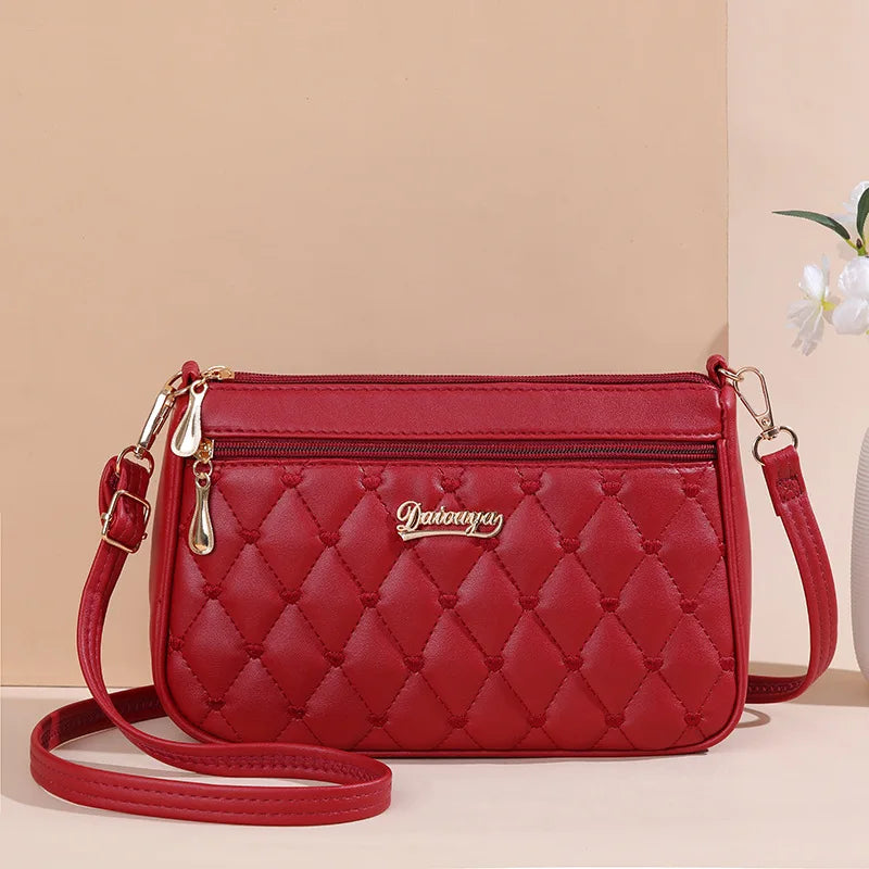 Sac à Main Femme Cuir PU Brodé & Pompon — Bandoulière, Fermeture Éclair, 12 Coloris | CLEVI Paris