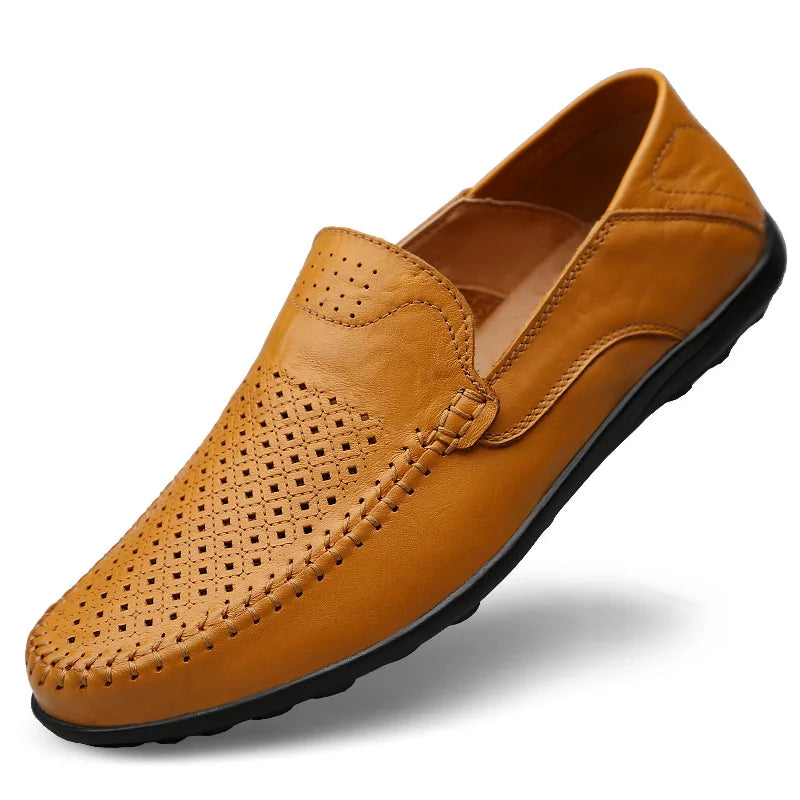 Mocassins en Cuir pour Homme, Style Italien – CLEVI Paris