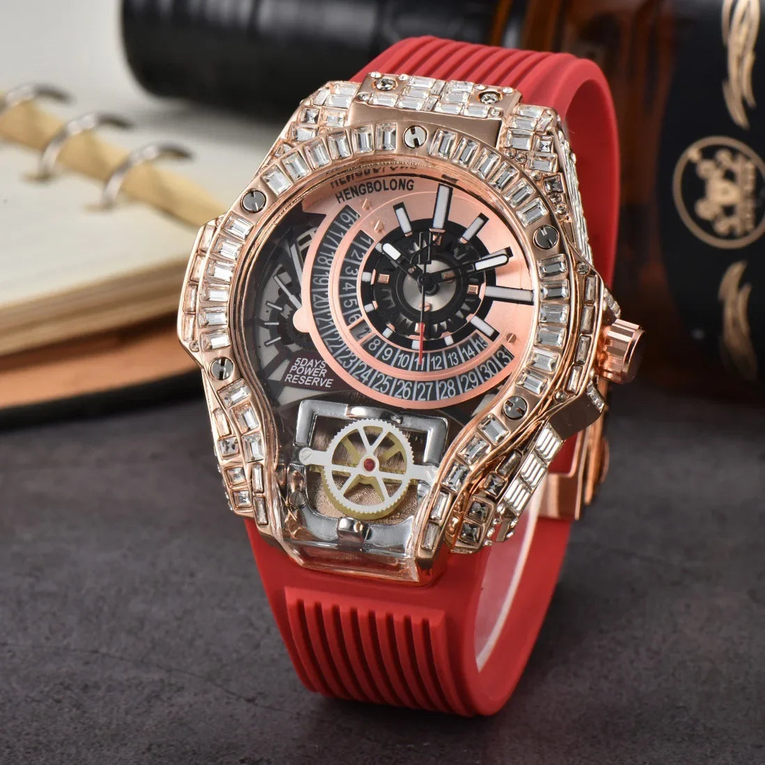 STARPERISH W01 Montre Homme Automatique Japonais Acier Inox Verre Hardlex Lumineux 3 ATM 21 Coloris – CLEVI Paris