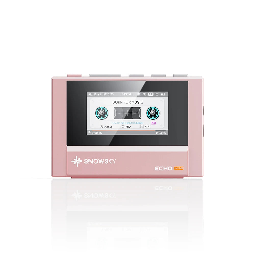 FiiO Echo Mini Lecteur MP3 HiFi Bluetooth 15h Sortie 3,5mm & 4,4mm Équilibrée – CLEVI Paris