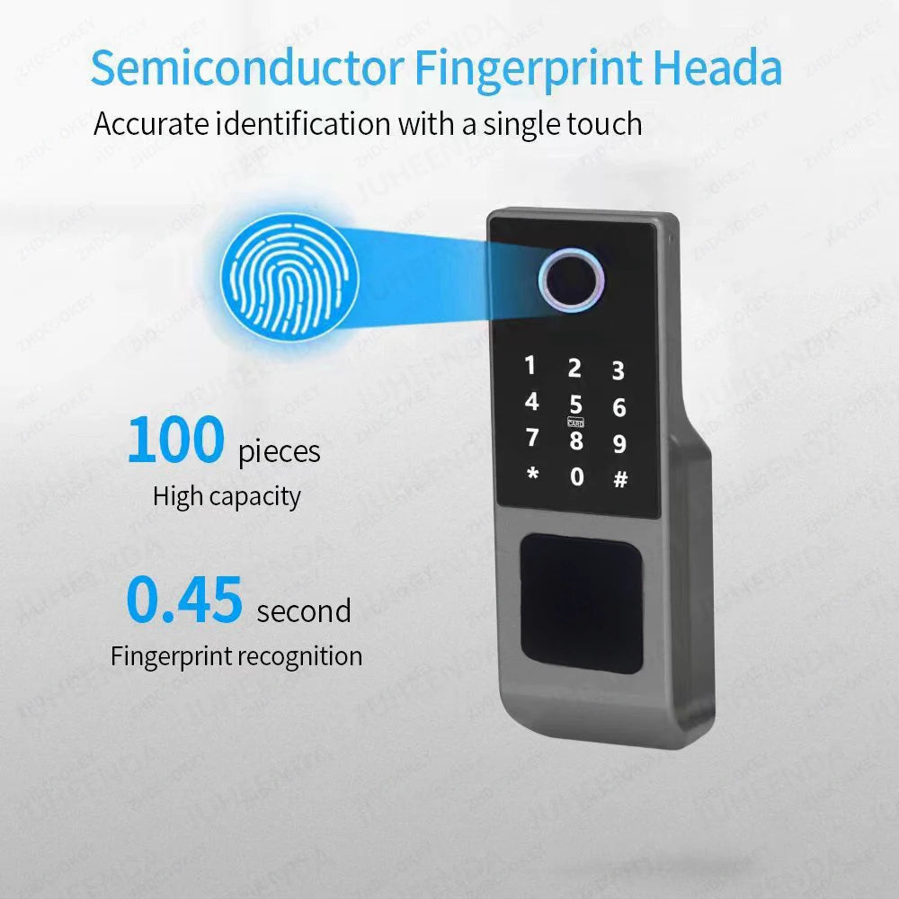 Serrure Extérieure Connectée ZhdCookey G23 Empreinte Digitale IP66 Tuya WiFi – CLEVI Paris