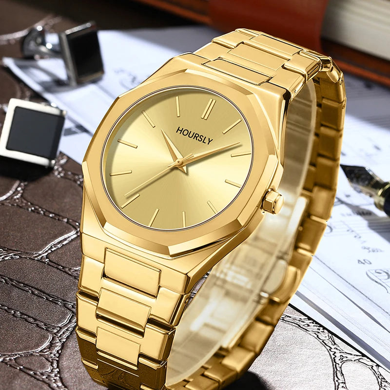 Montre Quartz Homme M.A.W Acier Inoxydable 42mm – CLEVI Paris