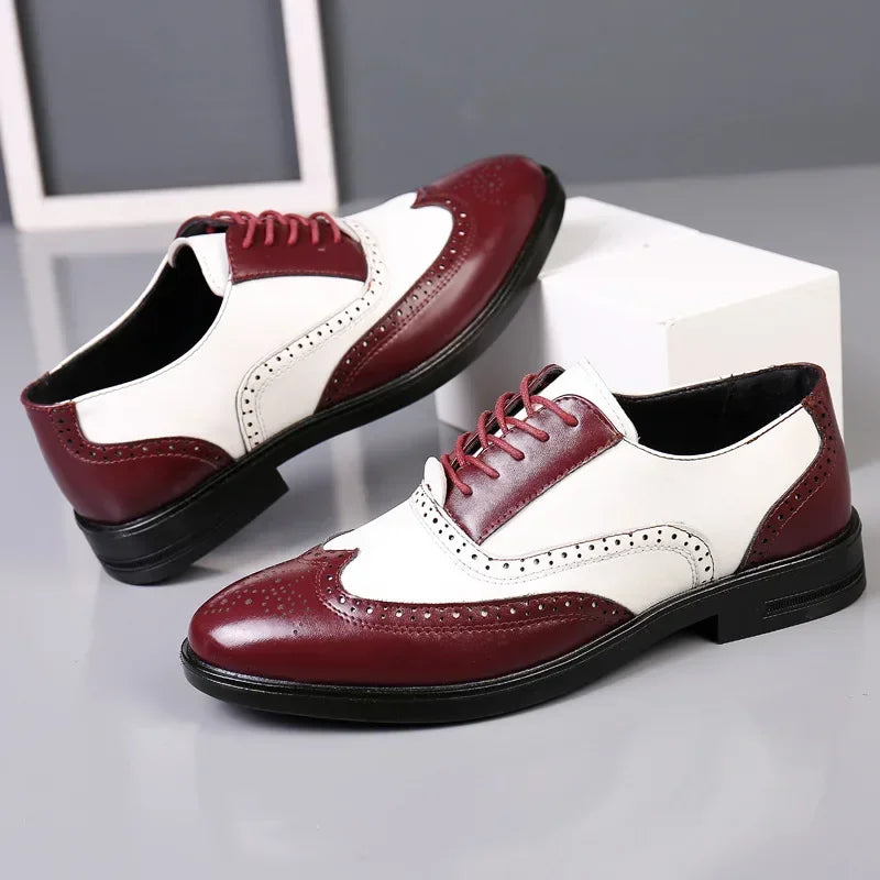 Oxford Homme Bout Rond Lacets Business & Mariage Grande Taille – CLEVI Paris