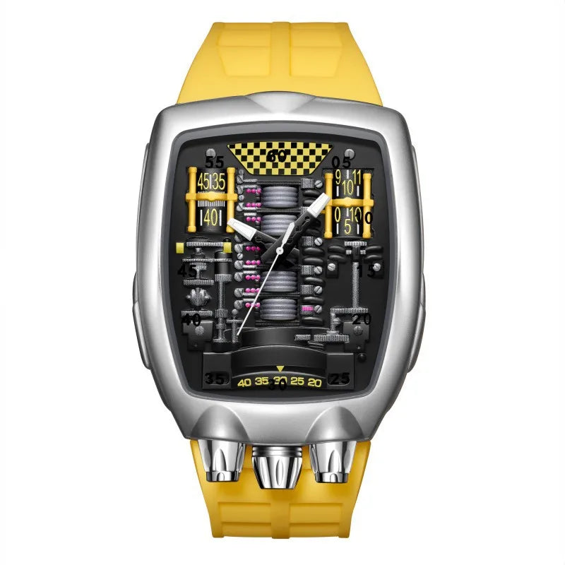 Montre STARPERISH W01 style futuriste – CLEVI Paris