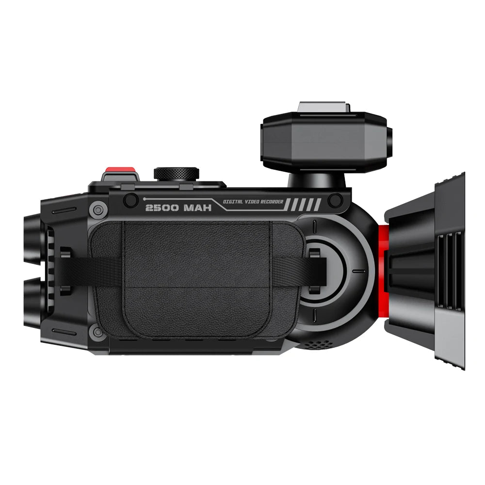 Caméscope Ponbos DV60 4K UHD WiFi – Zoom 50x, 53MP, Filtres Intégrés, Ultra-Léger, Photo & Vidéo – CLEVI Paris