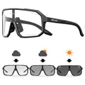 Lunettes de Cyclisme Photochromiques TR-90 | UV400, Verres Polycarbonate, Vélo Randonnée Outdoor, Unisexe – CLEVI Paris