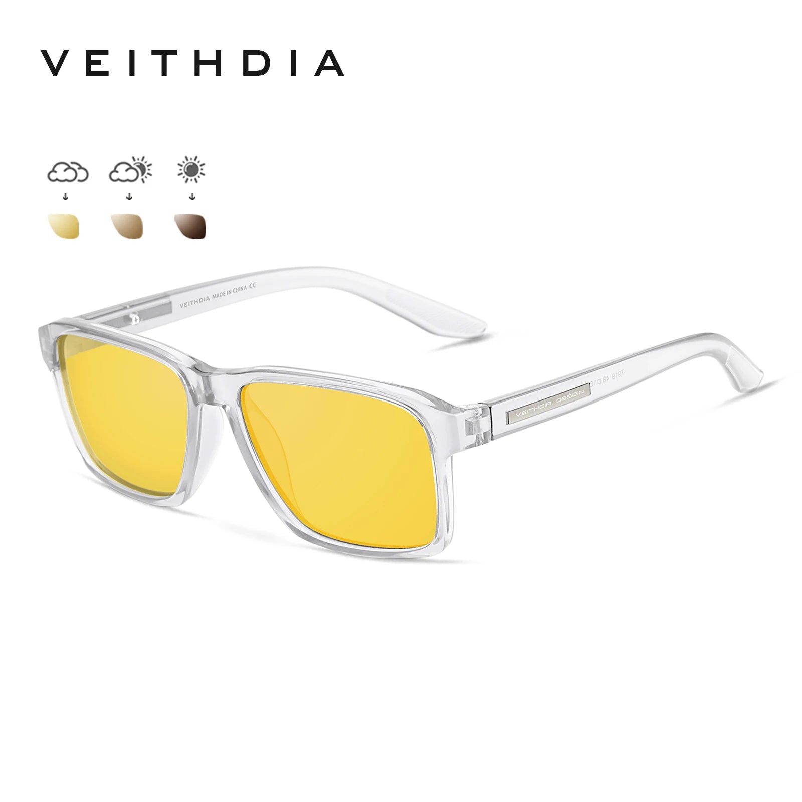 Lunettes de Soleil Polarisées UV400 Photochromiques Unisexe Sport & Voyage – CLEVI Paris