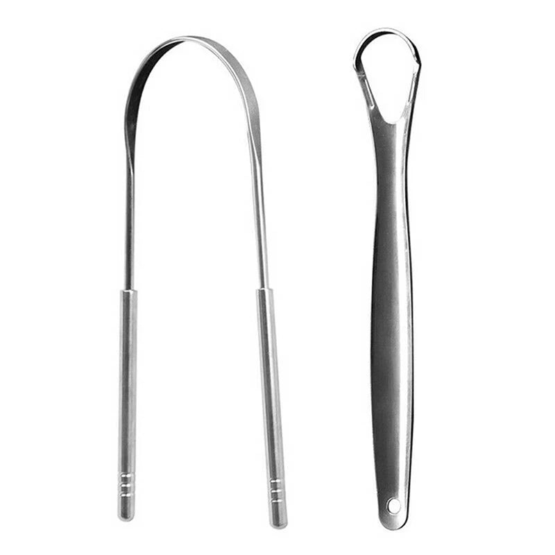 Gratte-Langue Acier Inoxydable — CLEVI Paris