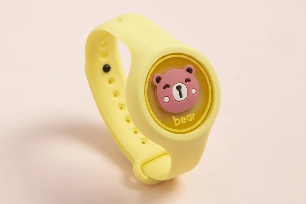 Bracelet Anti-Moustiques Enfants – 10 Motifs Animaux, Extérieur & Sport – CLEVI Paris