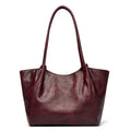 Cabas Vanderwah Cuir Vegan Vintage Femme 31x29cm Multi-Poches – CLEVI Paris