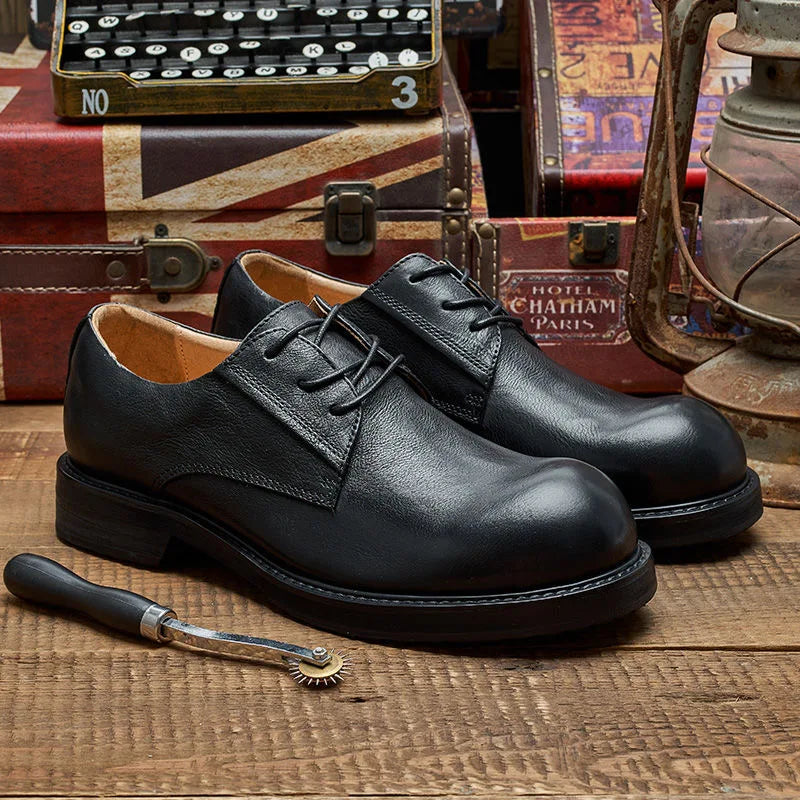 Brogues Homme Cuir Véritable Fait Main – CLEVI Paris