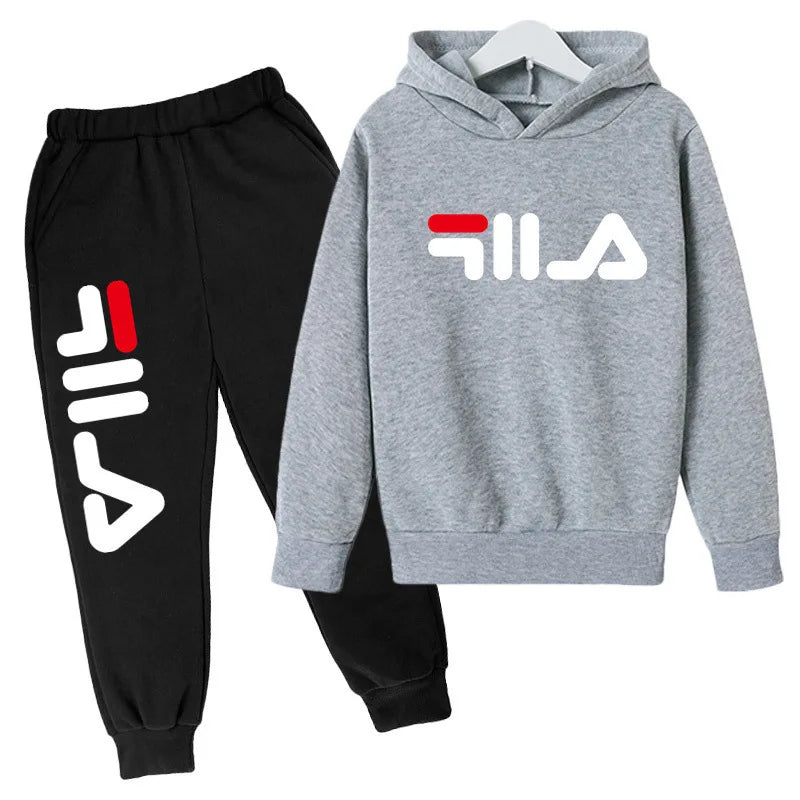 Ensemble Jogging Enfant 2 Pièces Sweat + Pantalon Unisexe 3-14 Ans – CLEVI Paris