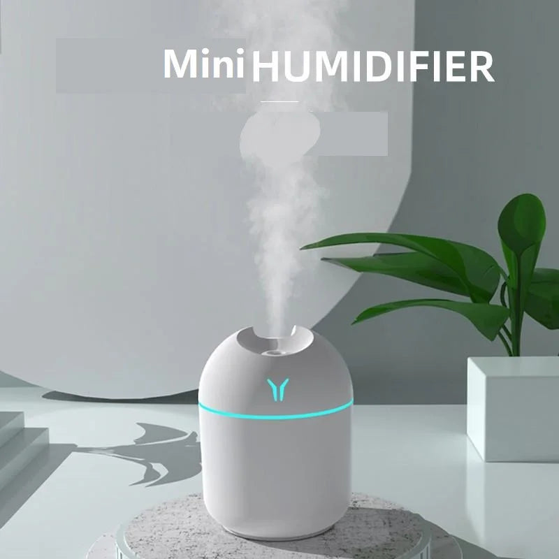 Humidificateur USB Mini 250 ml | Diffuseur d’Arômes, Silencieux, Maison & Bureau – CLEVI Paris