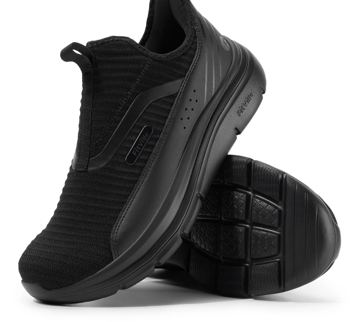 Chaussures homme FitVille larges à enfiler – CLEVI Paris