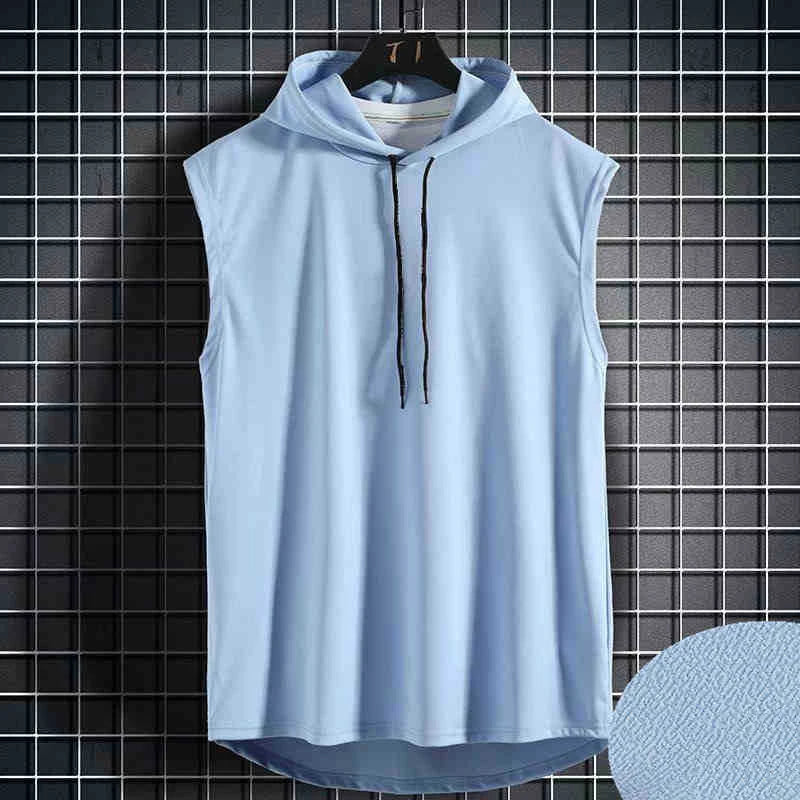 Débardeur Homme à Capuche – Style Hip Hop Streetwear Sans Manches