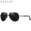 Lunettes de Soleil Homme BARCUR Pilot Polarisées UV400 Style Aviateur – CLEVI Paris